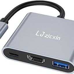 USB C to HDMI Adapter, Type C to 4K HDMI Adapter with 100W PD & USB 3.0 Port Multiport Digital AV Converter for MacBook Pro/air, iPad Pro/air, iPhone 15, Tablets, Switch and more USB-C Devices-9