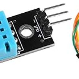 QBM DHT11 Digital Temperature and Humidity Sensor Module with Connection Cables-0