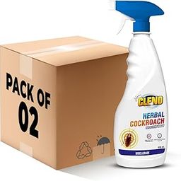 Cleno Herbal Cockroach Repellent Spray | Cockroach Room Spray | Completely Herbal | Cockroach Repellent Spray -450 ml (Pack of 2) (Ready to Use)-image-14