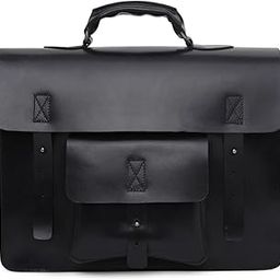HANDCRAFTED LEATHER MESSENGER BRIEFCASE-picture-11