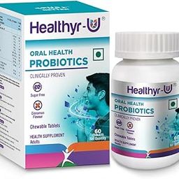 Healthyr-U Oral Health Probiotic Chewable Tablets | Clinically Studied Probiotic Strains | Boost Oral Immunity | Prevent Bad Breath & Dental Plaque | Maintain Healthy Gums | 60 tablets-31