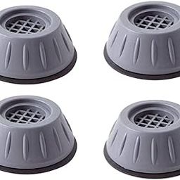 Anti Vibration Pads for Washing Machine with Suction Cup for Washing Machines Fridge Dryer Levelling Feet Anti-Walk, Anti-Skid,Anti-Vibration and Noise Cancellation (4 Pack)-picture-17