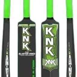 Junior Cricket Bat Size 3 for Age Group 8 Years PVC/Plastic Cricket Bat (400 g) (Green)-image-70