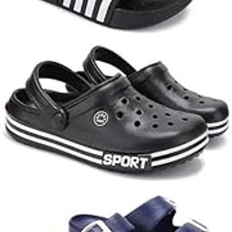 Lightweight Classic Slider || Sandals with Clogs for Men-Combo-COMBO(3)-3024-3014-3116-10 -P2-picture-54