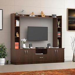 NEEHV Home Wooden Aurora Modern Tv Unit for Hall for Living Room | Bed Room (Brazilian Walnut, 40.6 X 180 X 152)-picture-28