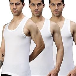 Men's Cotton Vest (Pack of 3)-image-51