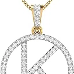 pc jeweller Yellow Gold and Solitaire Pendant for Women-picture-34
