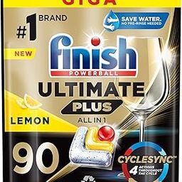 Finish Ultimate Plus 90 Tablet Lemon-image-5