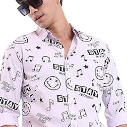 highlander Men's Printed Slim Fit Shirt-picture-9