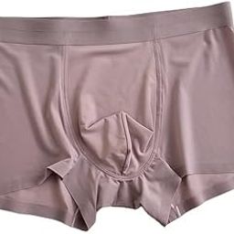 Men’s Ultra-Silk Soft Lycra Material | Ice-Silk Men's Short |Plain Underwear | Multi-Colored (Pack of 1)-image-3