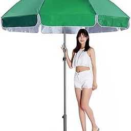 Dark Moon Garden Umbrella with Stand Outdoor Big Size 7ft Waterproof Heavy Duty Strong Garden Umbrella-image-98