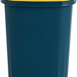 CLUB BOLLYWOOD® Wastebasket Household Decorative Dustbin Trash Can for Bathroom Home Bedroom Blue | Household Supplies & Cleaning | Trash Cans & Wastebaskets|Home & Garden |1 Trash Can-image-18