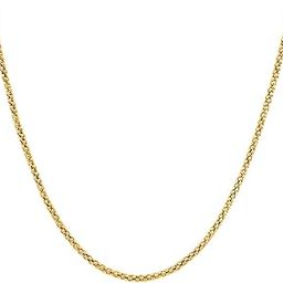Handmade Stainless Steel Chain Necklace for Men Boys (3102) Golden-image-21