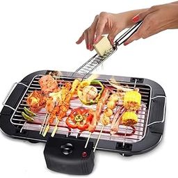 TOMdoxx Barbeque Grill Electric Smokeless Indoor/Outdoor Grill Portable Adjustable Temperature Control, 2000W (TOMdoxx-BBQ With Cheese Greater)-picture-13