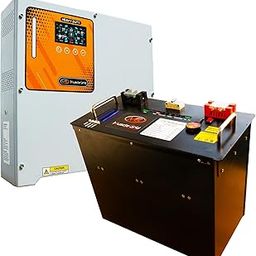 MuscleGrid� Solar Star 6KW Heavy Duty Solar Hybrid Inverter and 120AH 48V Lithium Battery Combo (MG 6KW + 120AH 48V Smart Battery)-image-88