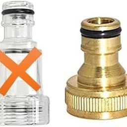 Generic Golden High Pressure Water Filter Connection Fitting Car Washer Water Filter for Kranzle M22-image-55
