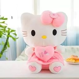 AVSHUB Soft Toys Kitti for Kids Animal Cute Lovely Cartoon Lovable Huggable Birthday Gift for New Born, Girls, Boy, Home Decor (White Pink) By24-Kitti-20cmG-picture-7