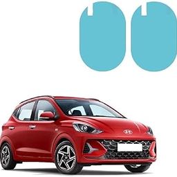 Car Side Mirror Protective Waterproof Anti-glare,Rainproof Anti-fog Film Set of 2 Pcs For i10 Grand Nios-image-80