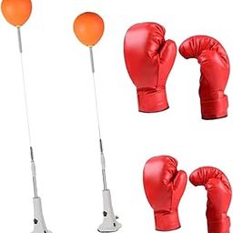 Enakshi (LABEL) Creations 2X Boxing Reflection Ball Reflection Training Equipment for Workout Home Gym Fitness-picture-6