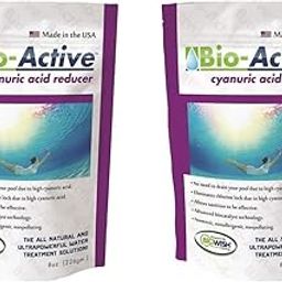 Bio-Active BA-CAR-08 Non-Toxic 100-Percent Cyanuric Acid Reducer Powder for Commercial and Residential Swimming Pools, 8 Ounces (2 Pack)-picture-26