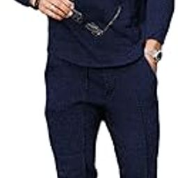 Men's 2 Piece Track Suit Set Casual Set Jogging Sweatsuit Workout Quarter Zip Suit Sport Gym with Pockets Sweatsuit Long Sleeve Long Pant Set Fall Outfits for Men-image-28