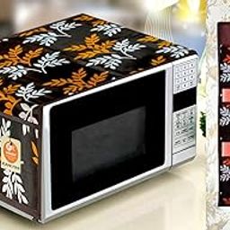 KANUSHI Industries® Wall Hanging Magazine/Organiser, Letter Holder, Pocket Organiser +1Pc Microwave/Oven Top Cover with 4 Utility Pockets (MGZ+Micro-Brown-Small-LEVS)-image-91