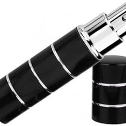 SAZ DEKOR® Travel Portable Refillable Perfume Atomizer Bottle Pump Spray Case - Black-47