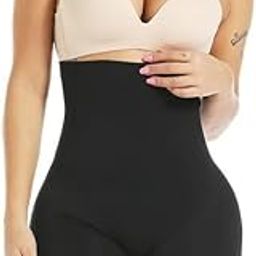 Women's Tummy Tucker High Waist Shapewear with Anti Rolling Strip Panties (Free-Size) (Waist Size Fits : 32 to 38 Inch)-image-31