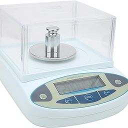 Laboratory Analytical Scale, 500g x 0.01g, High Electronic Scientific Scale, Peeling Weight, Digital Kitchen Scale, Jewelry, Gold Scale with 200g Weight, Self-Correcting Function (US-image-28