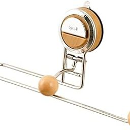 THE STYLE SUTRA Paper Towel Holder No Drill for Kitchen Bathroom Wall Mount Paper Towel Rack Natural Wood Color-image-65