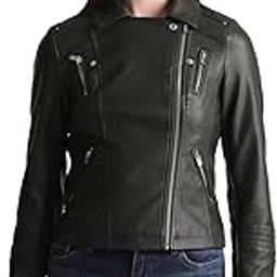 Spread Collar Outdoor Biker Jacket-image-76
