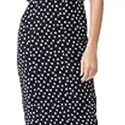 zima leto Women's Polyester Fit and Flare Calf Length Dress-picture-28