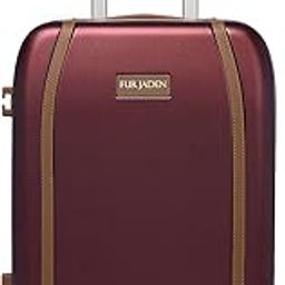 The Wayfarer 65cm Polycarbonate Travel Luggage Suitcase with 8 StealthTech Silent Shock Absorbing Wheels, TSA Lock & Aviation Grade Telescopic Trolley (Maroon, Check-in 24")-image-58