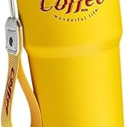 HEAVENGLOW 620ml Vacuum Insulated Mug Camping Stainless Steel Travel Thermal Yellow-image-18