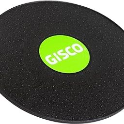 GISCO Exercise & Fitness Adjustable Wobble Balance Board For Balance & Stability Training | 360 Degree Rotation and Height Adjustable | Holds up to 250 lbs | Black Color-image-24
