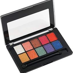 Swiss Beauty Arte Mousse 10 Colors Eyeshadow Palette| Long Wearing And Easily Blendable Eye Makeup Palette With Applicator | Shade-01, 12Gm |-picture-21
