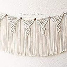 Zazza Home Decor™- Boho Decor Macrame Woven Wall Hanging Boho Chic Bohemian Home Geometric Art Decor - Beautiful Apartment Dorm Room Decoration Dream Catcher. (Pattern - 7)-image-17