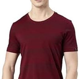 Faso Super Combed Cotton Crew Neck Half Sleeve T-Shirt for Men, Round Neck Striped Branded Tshirt for Men-image-65
