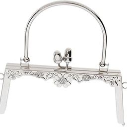 CALANDIS™ Metal Frame Kiss Clasp Lock Purse Bag Making DIY Craft Supplies Silver | Purse Handles, Frames & Feet | Foundations & Undergarments | Sewing-image-63