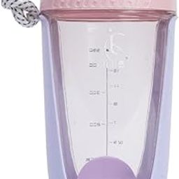 AGIS Unique Shaker, 500ml, with Mixing Ball and Carry Loop, BPA-Free (PINK)-image-14