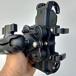 FKU 2025 BSDDP Anti Vibration,Shock Proof Mobile Holder GPS Bracket Clip, 360° View, Riding Scooter, Bicycle, Bike Accessories, 4-6, 7 in Mobile Phone Smartphone-13