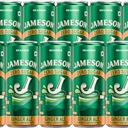 Jameson No Sugar Ginger Ale | Premium Highball Mixer | No Sugar | Aerated Drink | 100% Natural Ingredients (Pack Of 12, 12 X 250ML)-picture-14