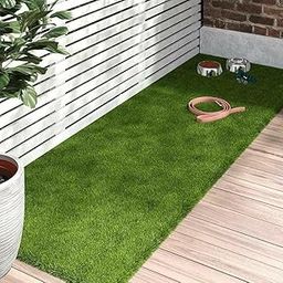 LINGWEI Artificial Grass Carpet 30mm – Premium Green Fake Turf, 2m x 1m | Ideal for Home, Garden, Playground, Pool Area, Patio, Balcony & Outdoor Spaces-image-46