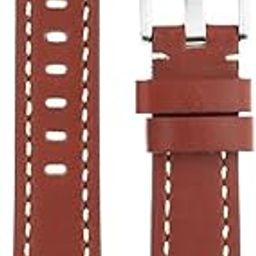 titan 20MM TAN Genuine Leather Strap for MEN-picture-20