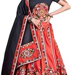 Rajwadi Style Red Lehenga Choli for Navratri-image-18