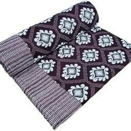 Terry's Soft Blanket 100% Pure Cotton Double Bed with Super King Comfort Bedsheet (60x90 Inches_Dark Maroon) Light Green Nevi Flora | Dual Cloth (Pack of 1 Nos) | All-Season Comfort-picture-25