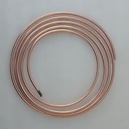 Arvita Soft Copper Pipe/Tube 1/4 Inch 10 Feet Length 24 swg for Air Conditioners, Plumbing, Refrigeration, and DIY Projects-image-0