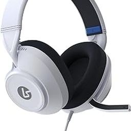 PowerA LucidSound LS10P Gen 2 Wired Gaming Headset for PlayStation 4 & 5 and PC with Easy Audio Controls, Comes with Mic, White-16