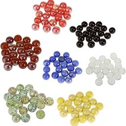 MERISHOPP® 20x 16mm Clear Glass Marbles Kids Game Toy Vase Fish Tank Decor Blue|Toys & Hobbies | Educational | Other Educational Toys|20 x Clear Glass Marble-image-90