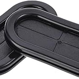 uxcell Rubber Grommet Oval Double-Sided Mount Size 60 x 25 mm for Wire Protection 4pcs-image-23